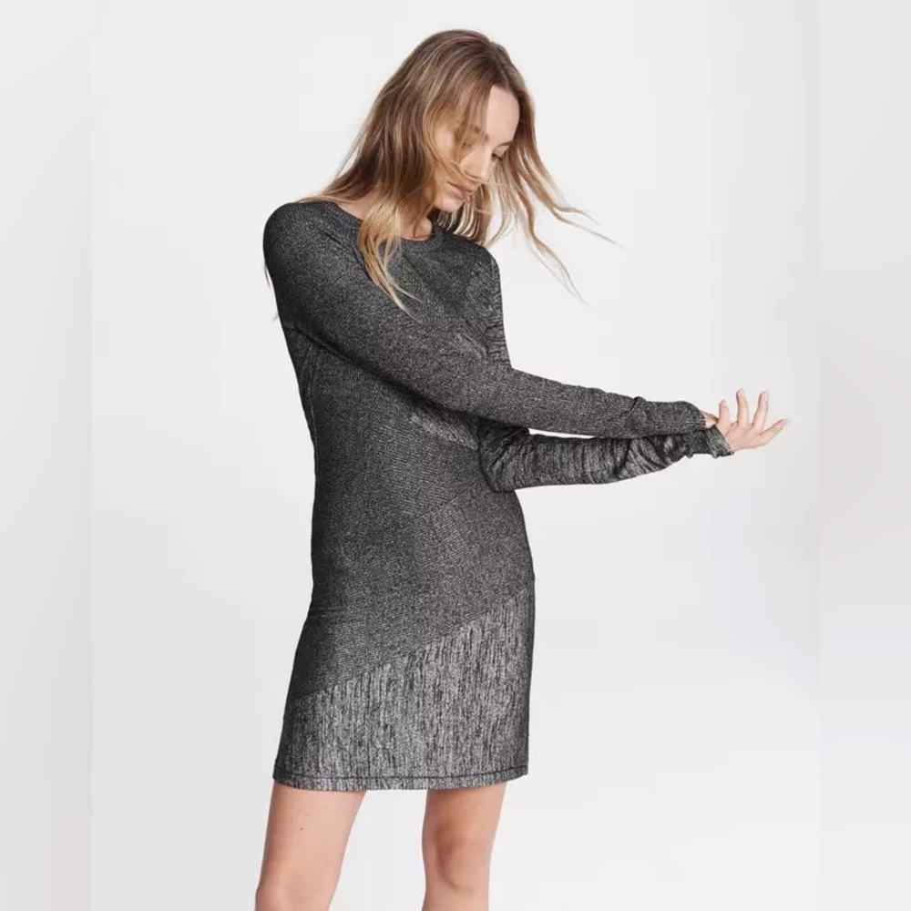 Rag & Bone Tonal knit dress